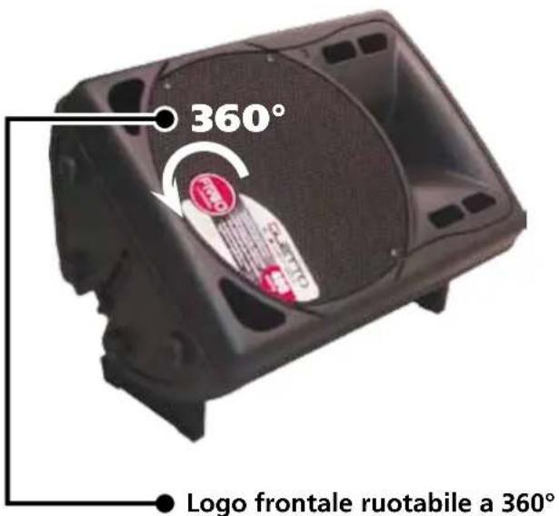 FiveO Duetto Light 15A - SERIE DUETTO LIGHT - Opzioni di utilizzo per monitor da palco - 1