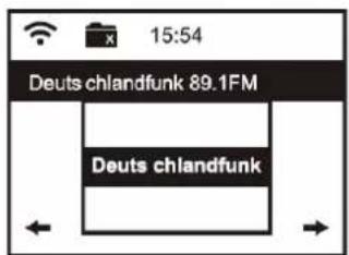 Audizio Cuneo - To preset a station: - 2