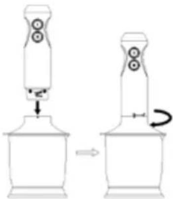 INVENTUM MX350B - Attention: the blade of the mincer is very sharp. Be careful when assembling, emptying the bowl and cleaning. - 1