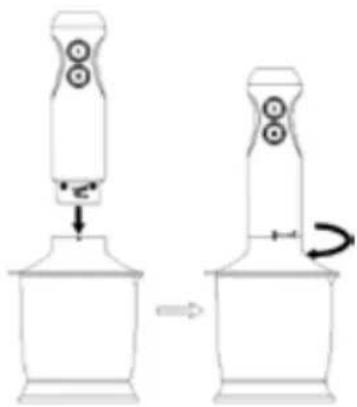 INVENTUM MX350B - Attention : le couteau du hachoir est très tranchant. Faites attention lors de l'assemblage, du vidage du bol et durant le nettoyage. - 1