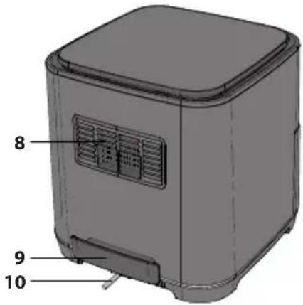 SHARP AF-GS552A - OVLÁDACÍPANEL - 4