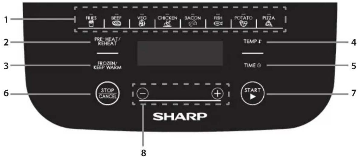 SHARP AF-GS552A - TEPLOVZDUŠNÁ FRITÉZA A PRÍSLUŠENSTVO - 3