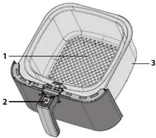 SHARP AF-GS552A - FRITEUSE À AIR ET ACCESSOIRES - 1