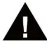 Auna BlackMask - RISK OF ELECTRIC SHOCK DO NOT OPEN - 1
