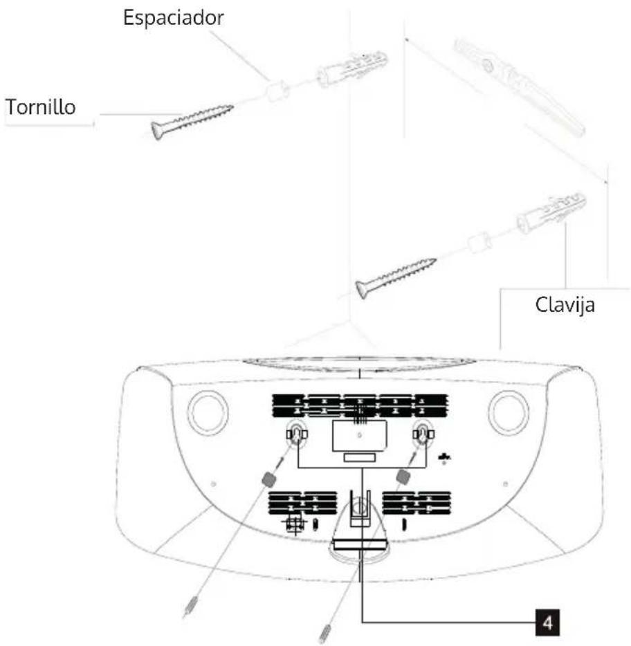 Espaciador Tornillo Clavija 4