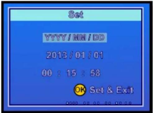 TECHNAXX TX-182 - Setting Date and Time - 8
