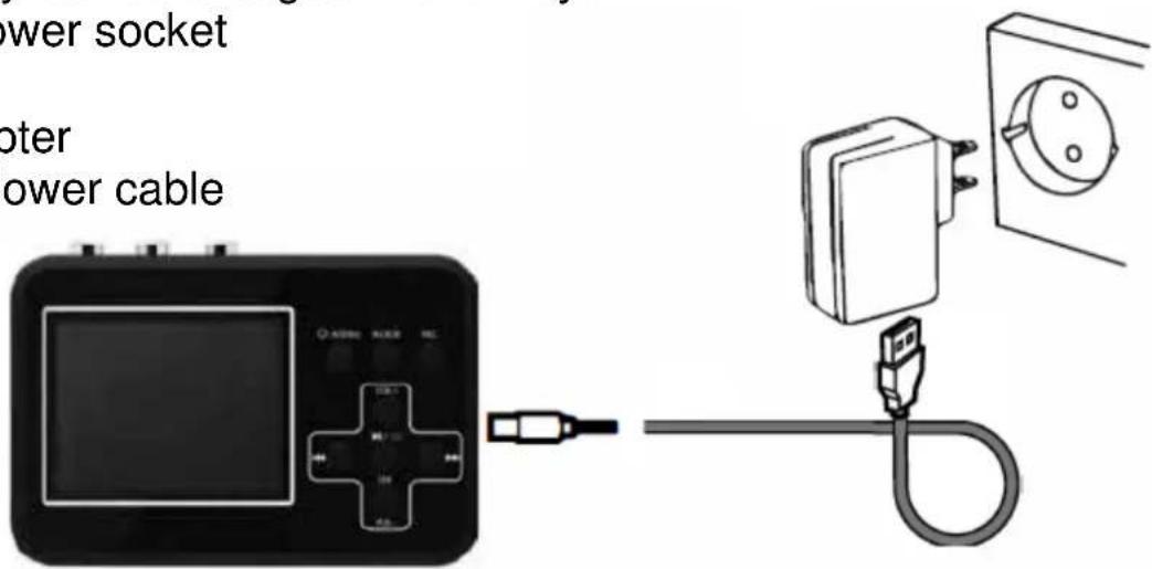 TECHNAXX TX-182 - Charging the battery - 1