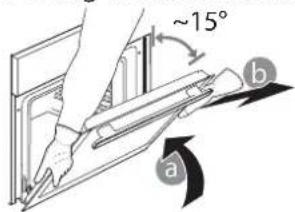 WHIRLPOOL W7 OM4 4S1 P BSS - REMOVING AND REFITTING THE DOOR - 2