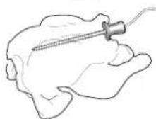 WHIRLPOOL W7 OM4 4S1 P BSS - USING THE MEATPROBE (IF PRESENT) - 2