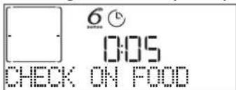 WHIRLPOOL W7 OM4 4S1 P BSS - PAUSE COOKING / TURN OR CHECK FOOD - 2