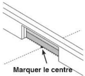 Marquer le centre