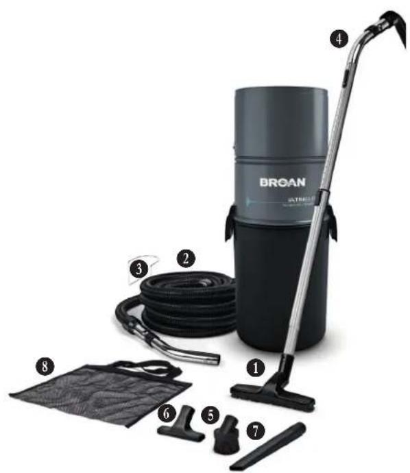 BROAN BQ550 - ACCESSORIES INCLUDED - 1