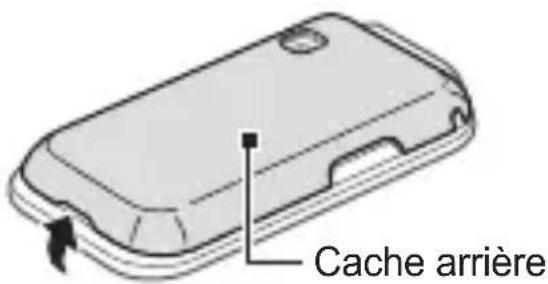 SAMSUNG GT-C3303i - Insérer la carte SIM et la batterie - 1
