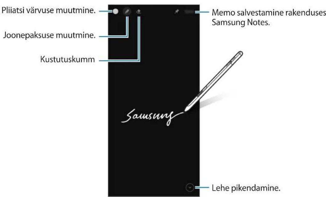 SAMSUNG S Pen Pro - Memoval.ekr.-I - 1
