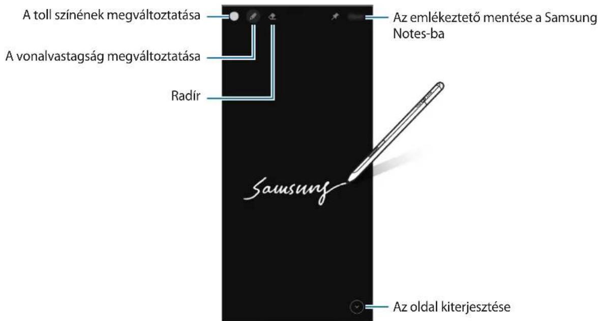 SAMSUNG S Pen Pro - Gyors jegyzet - 1