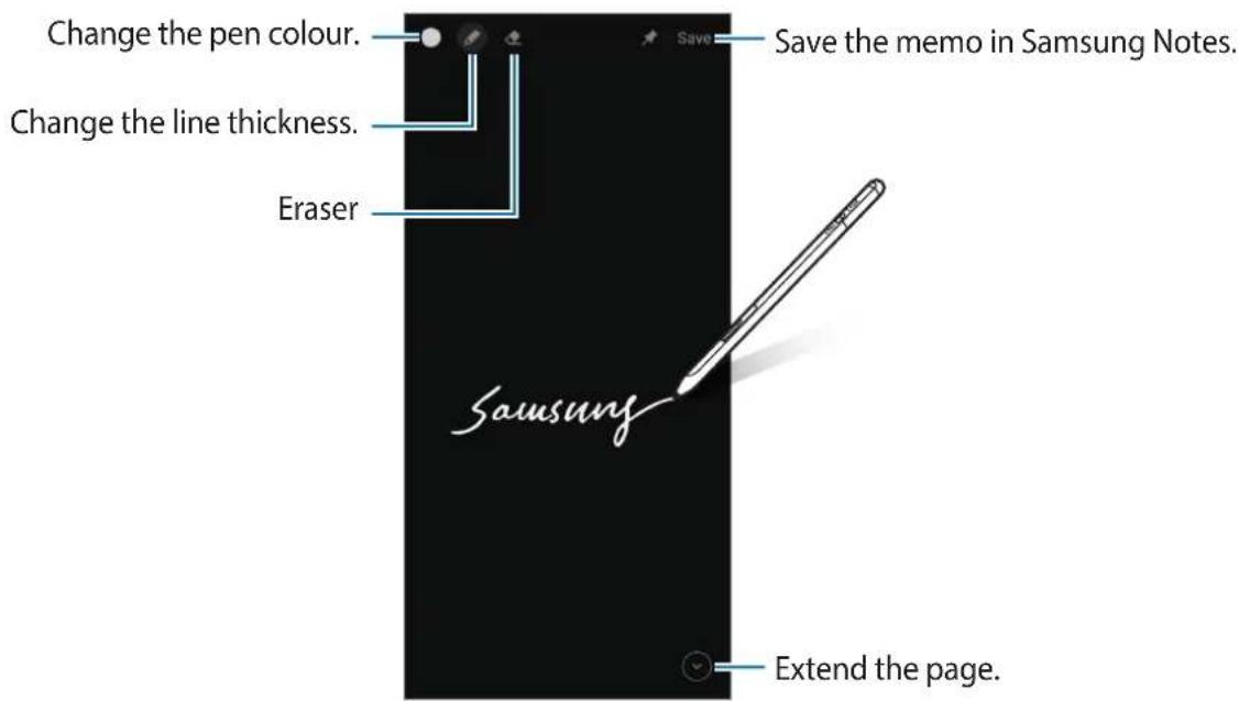 SAMSUNG S Pen Pro - Screen off memo - 1
