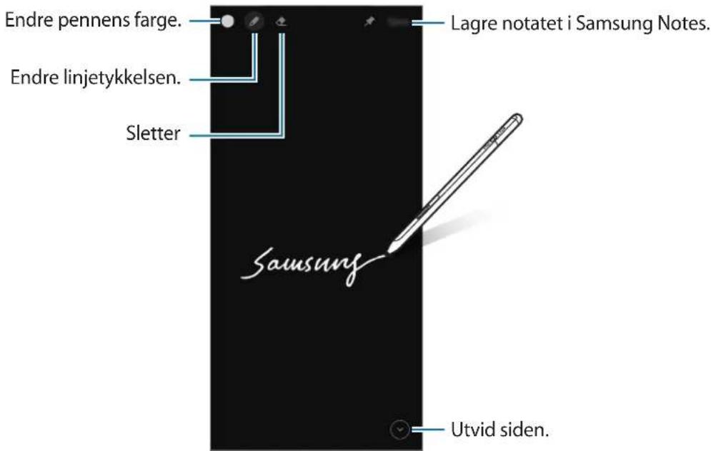SAMSUNG S Pen Pro - Skjerm av-notat - 1