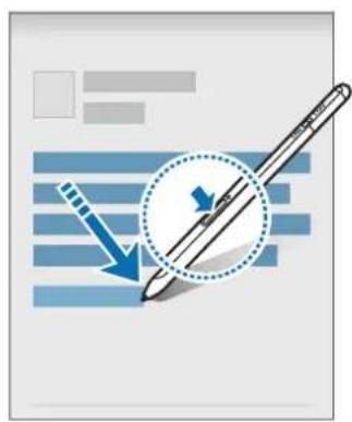 SAMSUNG S Pen Pro - Selecao com a Pen - 1