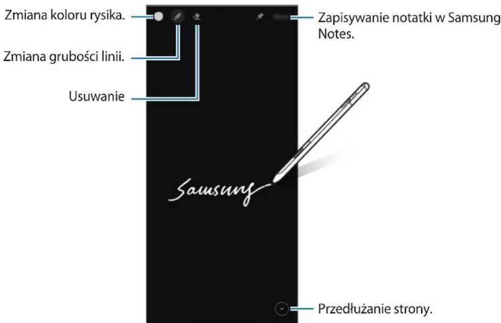 SAMSUNG S Pen Pro - Notatka wył. ekr. - 1