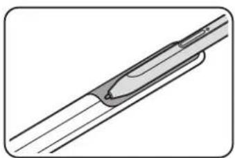 SAMSUNG S Pen Pro - Cihaz yerleşimi - 3