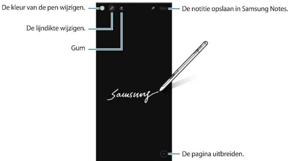 SAMSUNG S Pen Pro - Notitie schermuit - 1