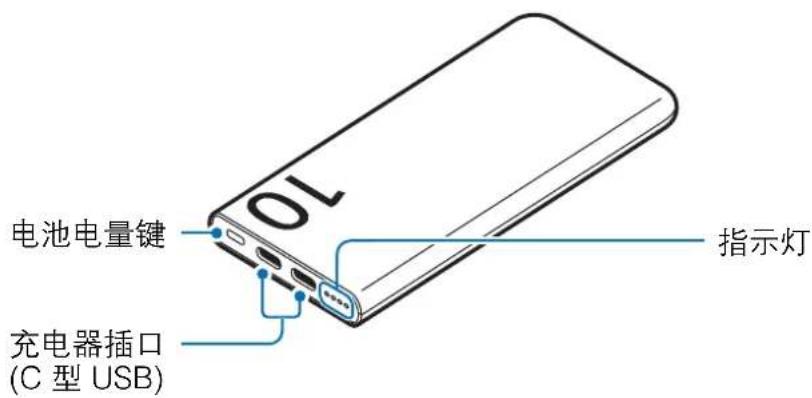 SAMSUNG Battery Pack EB-P3400 - 设备部位图 - 1