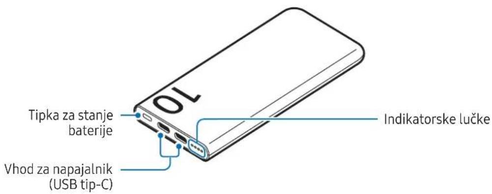 SAMSUNG Battery Pack EB-P3400 - Postavitev naprave - 1