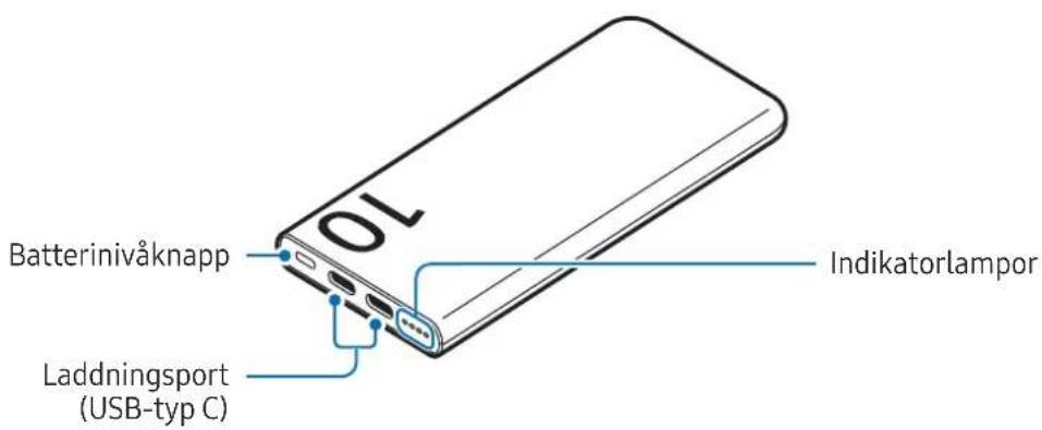 SAMSUNG Battery Pack EB-P3400 - Enhetslayout - 1