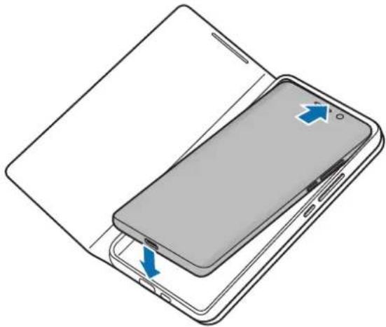 SAMSUNG EF-NG996 - 装上或取下 LED View Cover - 1