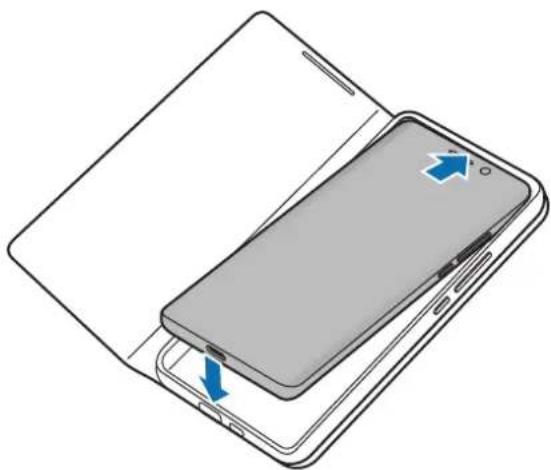 SAMSUNG EF-NG996 - Sätta fast och ta bort LED View Cover - 1