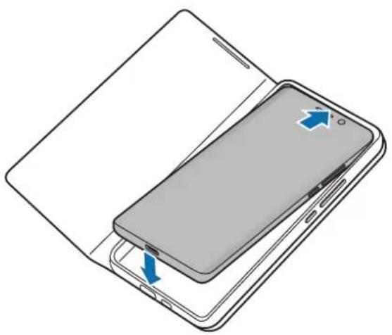 SAMSUNG EF-NG996 - Montarea sau scoaterea LED View Cover - 1