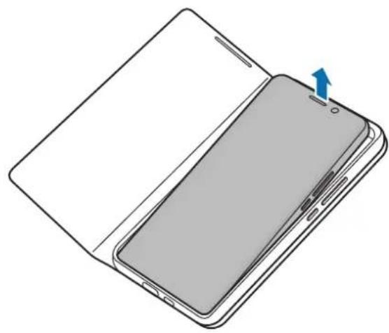 SAMSUNG EF-NG996 - Прикрепяне или отделяне на LED View Cover - 2
