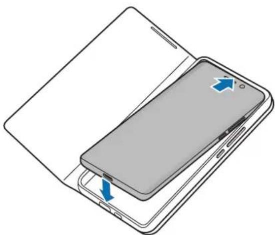 SAMSUNG EF-NG996 - A LED View Cover felhelyezése és leszerelése - 1