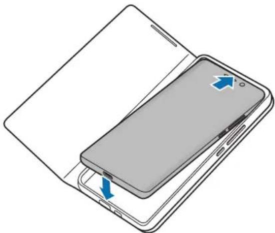 SAMSUNG EF-NG996 - LED View Cover кұрылғысын жалғау немесе ажырату - 1