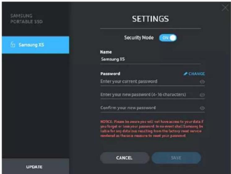 SAMSUNG MU-PB1T0B - - Nom/Mot de passe - 1