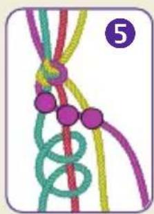 Schmidt Horse Club Freundschaftsbändchen - Pattern: Diagonal - 2