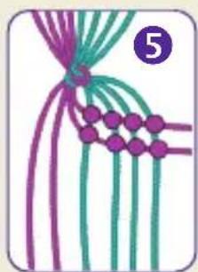 Schmidt Horse Club Freundschaftsbändchen - Motif : Bijou frontal Horse Club - 8