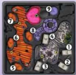 Schmidt Villa der Vampire - Example for a game move: - 1