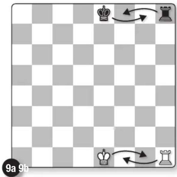 Schmidt Schach - You may only execute a castling if: - 1