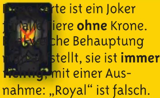 Schmidt Kakerlakenpoker Royal - Sonderkarten - 1