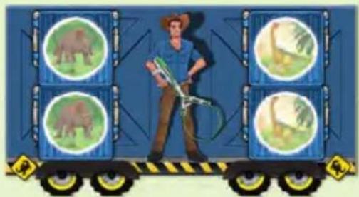 Schmidt Dino-Rallye - This is how you collect the dinosaur tokens: - 1