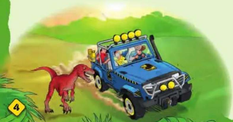 Schmidt Dino-Rallye - Spielvariante für ultimative Dino-Experten - 1