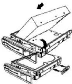 MEDION AKOYA S23004 - Installation d'un disque dur de 3,5» dans un rack amovible 2,5»/3,5» - 3