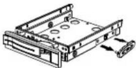 MEDION AKOYA S23004 - Installation d'un disque dur de 3,5» dans un rack amovible 2,5»/3,5» - 2