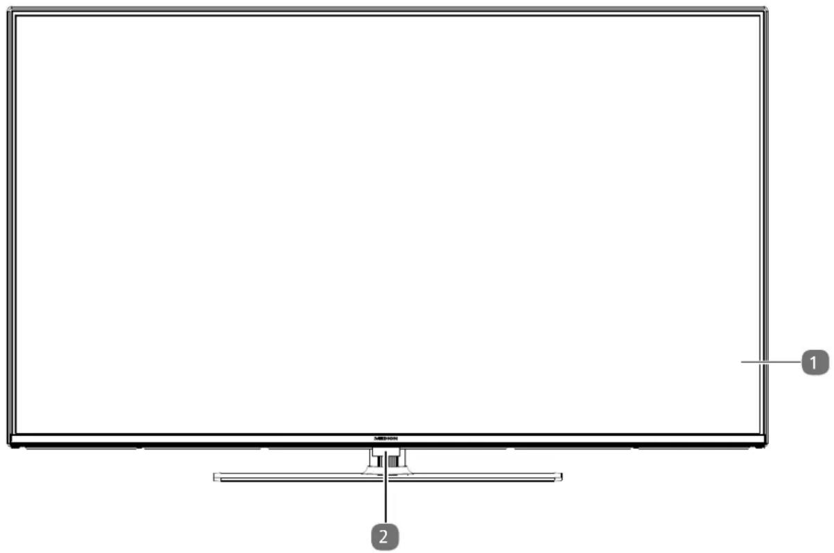 MEDION LIFE X14355 (MD 31476) - Face avant - 1
