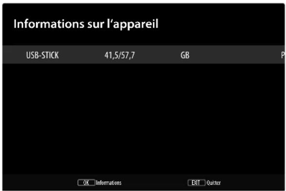 MEDION LIFE X14355 (MD 31476) - Menu informations sur l'appareil - 1