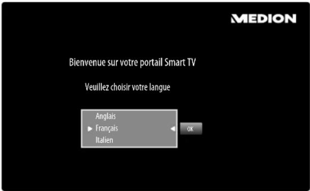 MEDION LIFE P14313 (MD 30020) - Menu Portail de médias - 1