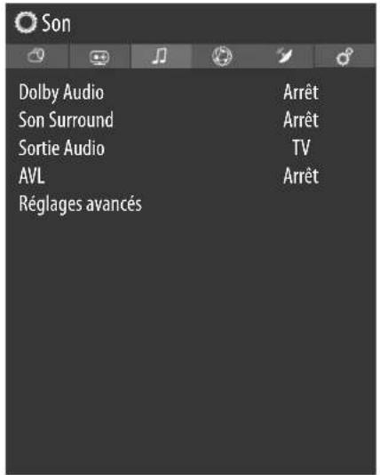 MEDION LIFE P14313 (MD 30020) - Menu Son - 1