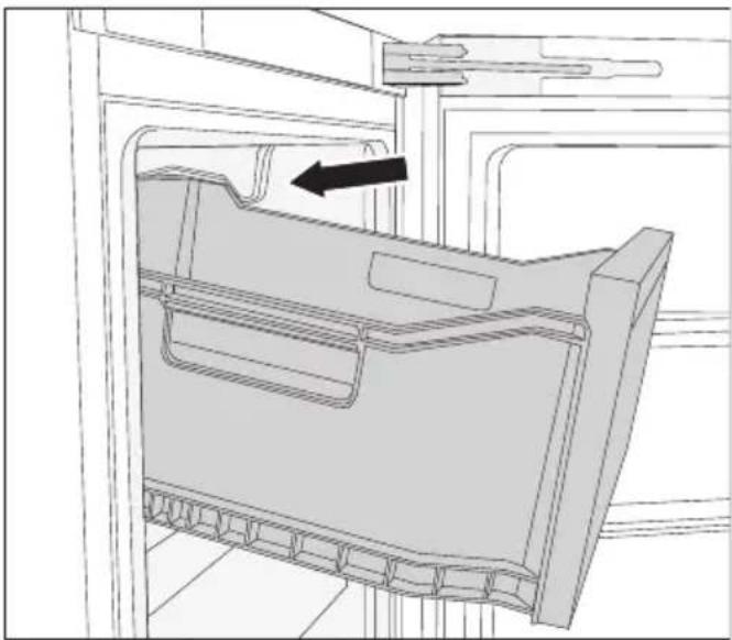 MIELE FN 4874 C - Basculer le tiroir supérieur - 1