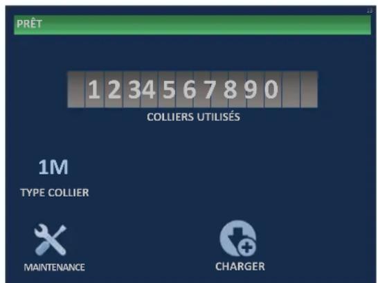 PRÊT 1234567890 COLLIERS UTILISÉS 1M TYPE COLLIER MAINTENANCE CHARGER